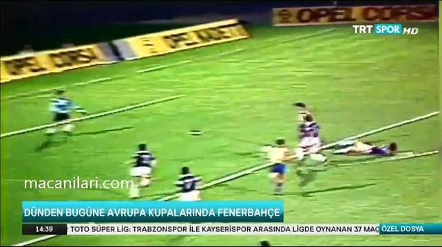 18.09.1986 - 1985-1986 European Champion Clubs' Cup 1st Round 1st Leg Bordeaux FC 2-3 Fenerbahçe