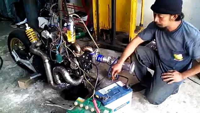 MSX 125 Honda engined Ducati Panigale