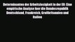 [PDF] Determinanten der Arbeitslosigkeit in der EU: Eine empirische Analyse fuer die Bundesrepublik