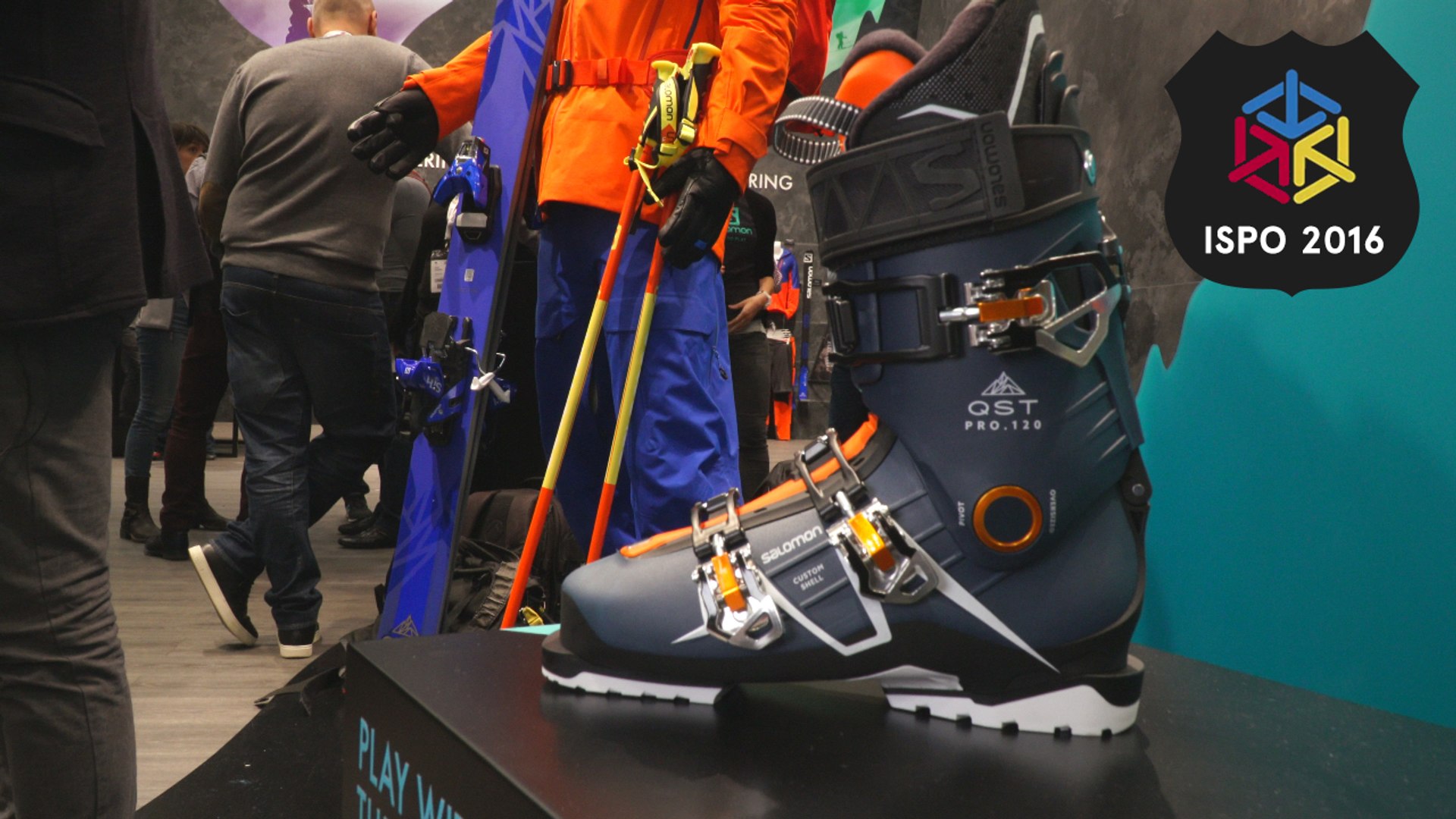 Dosering schoolbord Vermelden Salomon QST PRO120 | Best New Ski Boots ISPO 2016 - Vidéo Dailymotion