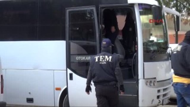 Adana - PKK Adına Haraç Toplayan 11 Kişi Adliyeye Sevk Edildi