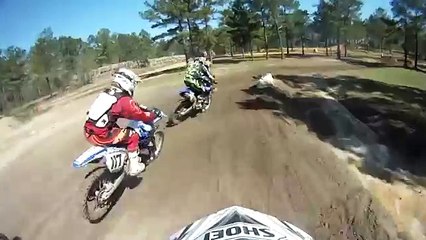 Motorcross Race Crash - Bunk Bikes