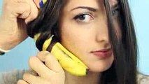 Fast HEATLESS curls with a Banana!- -dailymotion-beauty tips for girls