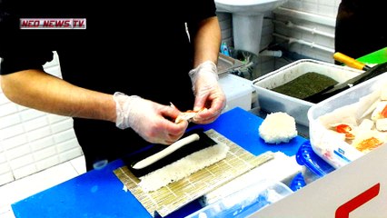 МАСТЕР-КЛАСС - КАК ГОТОВЯТ СУШИ