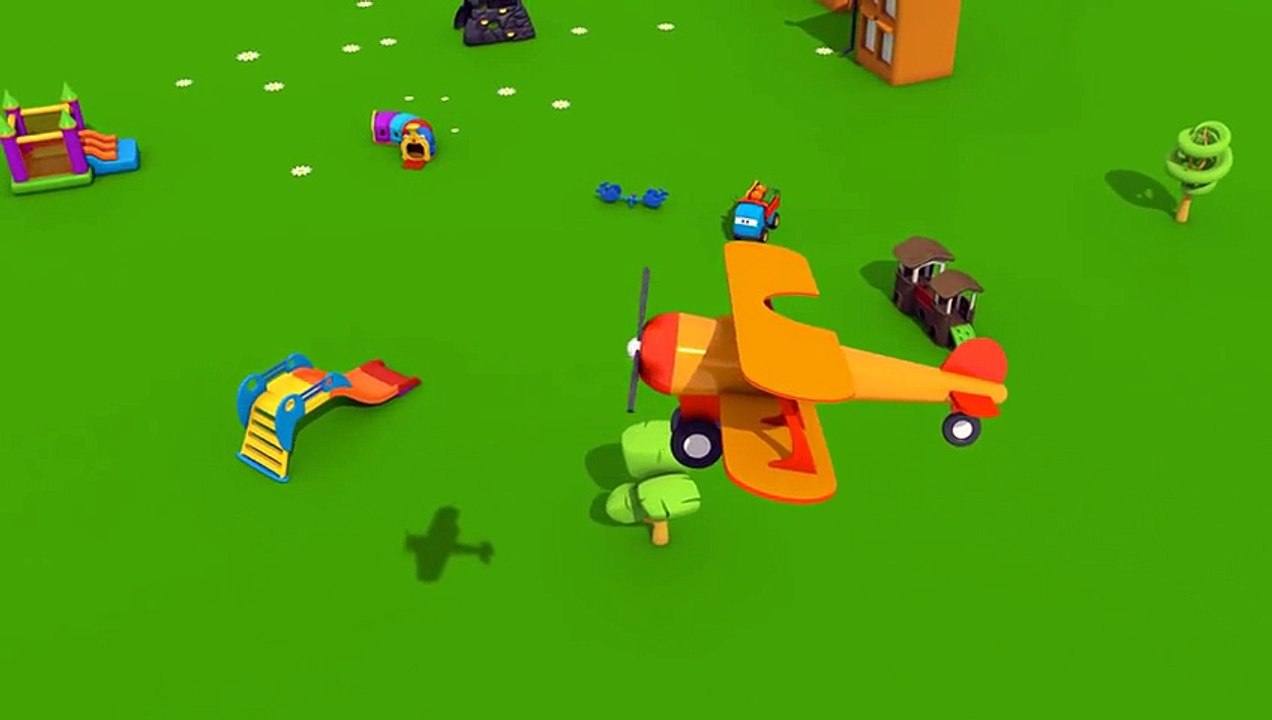 Meraklı kamyon Leo ve buldozer - eğitici çizgi film - Türkçe dublaj Çizgi Film izle - Animasyon HD izle 2015 Full 74