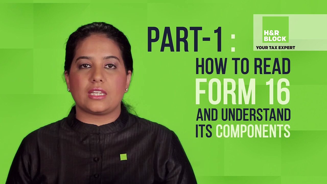 How to read a Form 16 & understand its components!