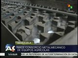 Venezuela: nace en Aragua consorcio metalmecánico de equipo agrícola