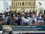 Patriarca Kiril dice que reunión con Papa Francisco fue extraordinaria