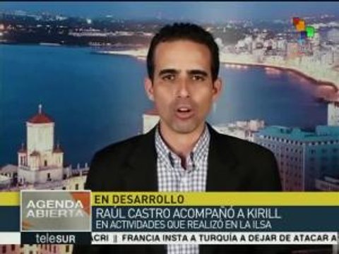 Presidente Raúl Castro acompañó al Patriarca Kiril en su gira por Cuba