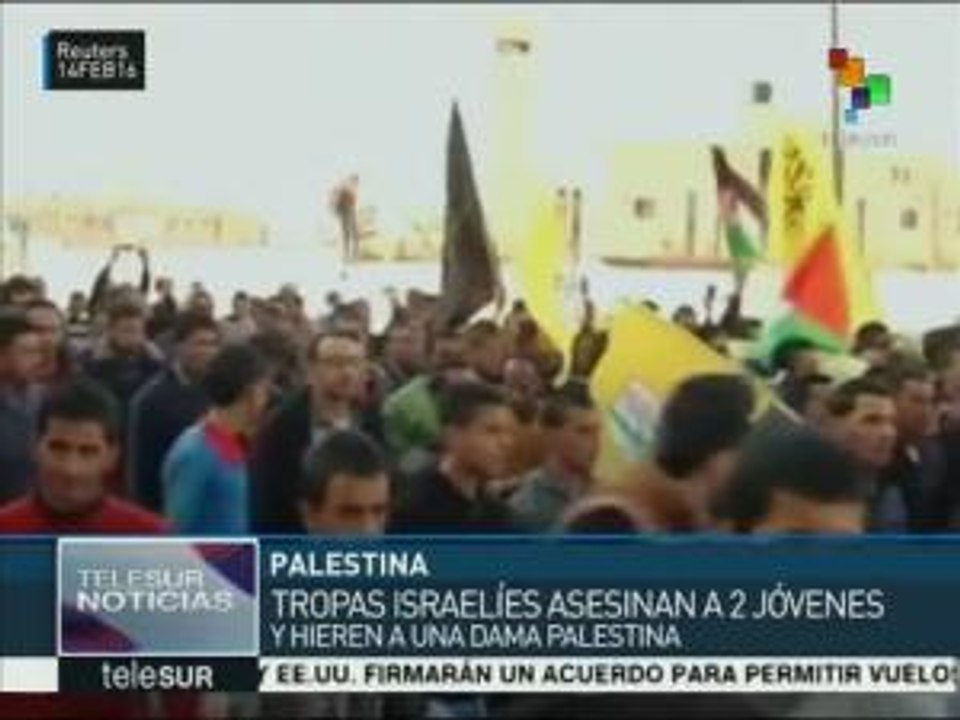 Ejército Israelí ataca a palestinos; mata a 2 e hiere a 1 mujer