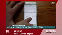 1er janvier 1970 : jour fatal pour l’iPhone - Zapping du 15 février