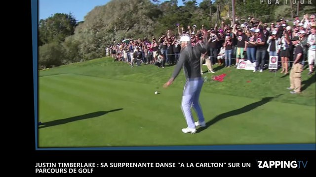 Justin Timberlake : Sa surprenante danse à la Carlton sur un parcours de golf (vidéo)