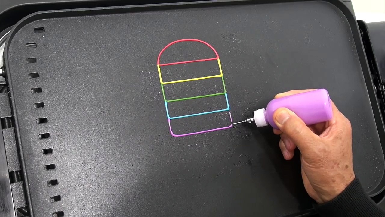 PANCAKE - Rainbow Popsicle  Ice Pops  Icy Pole  Frozen by Tiger Tomato