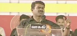 Need Freedom From KARUNANIDHI, JEYALALITHA- SEEMAN's Speech on 2010