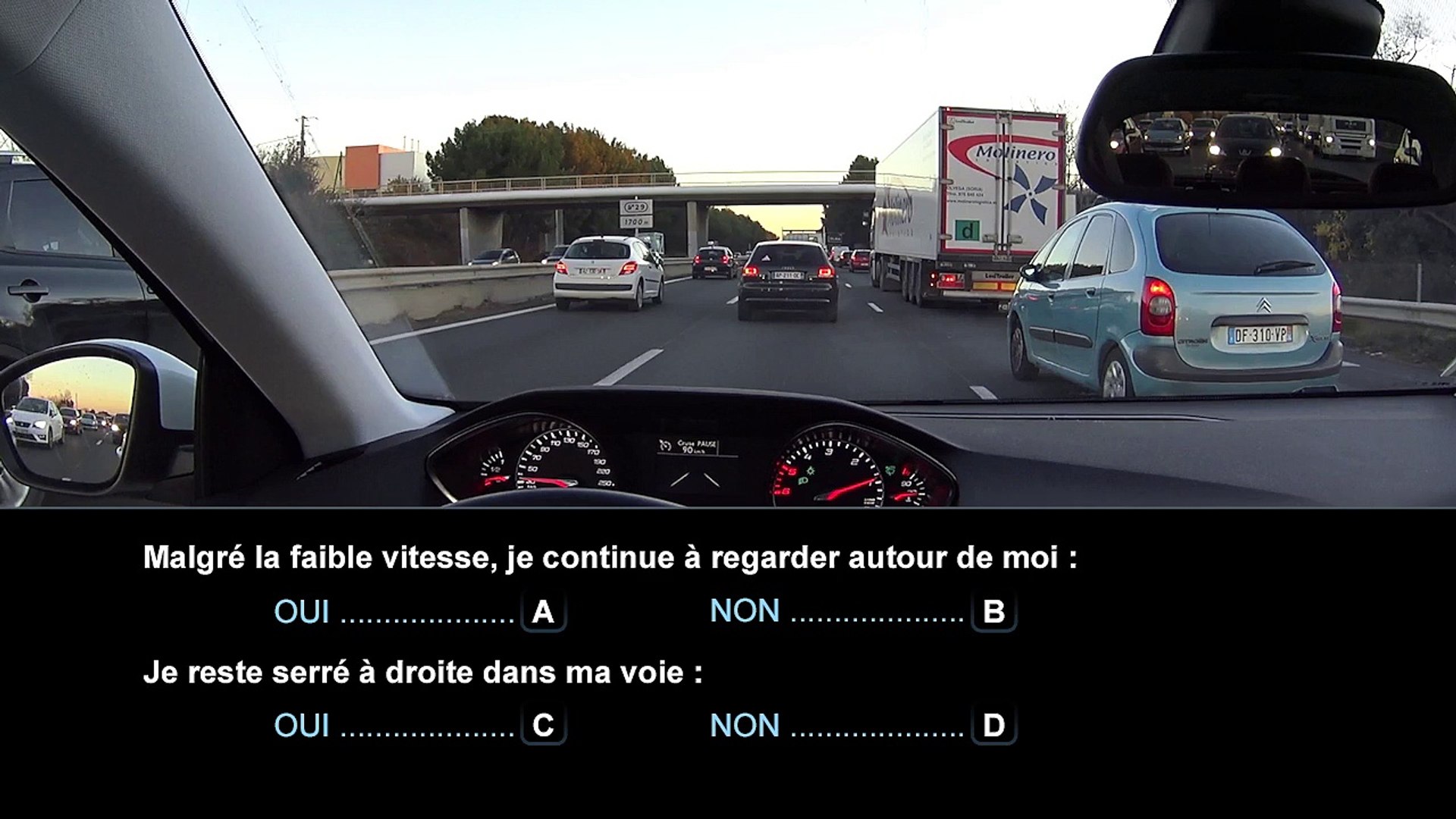 Nouvelle épreuve du code de la route - Connaissance des risques liés aux  conducteurs de deux-roues motorisés - Vidéo Dailymotion