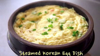 Easy Korean Fluffy Steamed Egg One-Pot Recipe