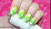 Gradient Nails Floral Design  Градиентный Маникюр Омбре