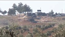 Fırtına obüsleri YPG mevzilerini vurmaya devam ediyor