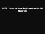 [PDF] ACCA P2 Corporate Reporting (International & UK): Study Text [Read] Online