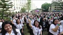Thousands dance at Manila school in effort to end violence against women