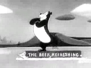 Hamms Beer Commercial - Vintage Black and White