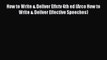 Read How to Write & Deliver Effctv 4th ed (Arco How to Write & Deliver Effective Speeches)