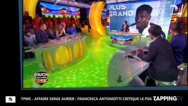 TPMS – Affaire Serger Aurier : Francesca Antoniotti critique le PSG (vidéo)