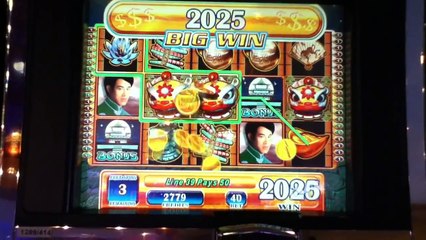 Descargar video: CHINA MOON Penny Video Slot Machine with BONUS and BIG WINS Las Vegas casino