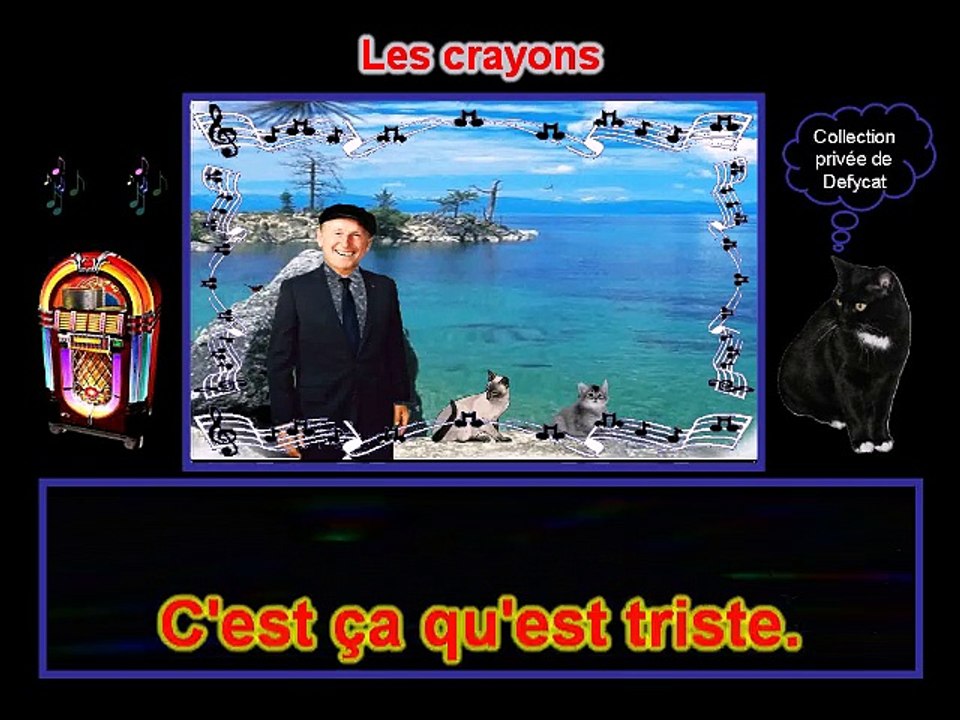 Bourvil - Les crayons