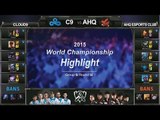 [게임코치] 2015 롤드컵 하이라이트 Group B #02 C9 vs AHQ (LoL World Championship 2015 Highlight)