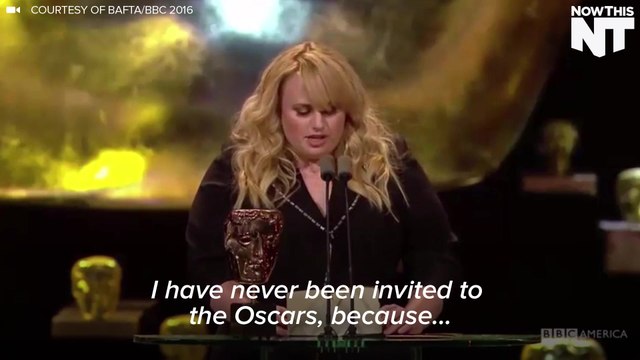 Rebel Wilson Stole The BAFTA Awards