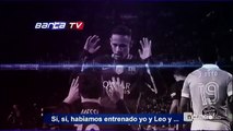 Neymar bromea con Luis Suárez en la celebración del penalti porque se le adelanta al remate