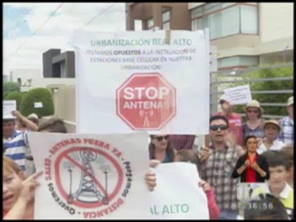 Moradores del Real Alto preocupados por la instalación de una antena