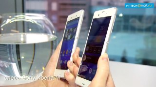 Sony Xperia M4 Aqua - первый обзор