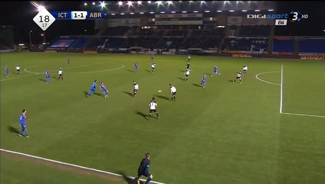 Iain Vigurs Goal - Scotland Premiership - Inverness CT 1-1 Aberdeen FC -15.02.2016