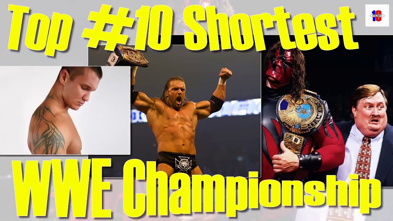 Top 10 Shortest WWE Championship