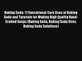 PDF Baking Soda: 11 Sensational Care Uses of Baking Soda and Tutorials for Making High Quality