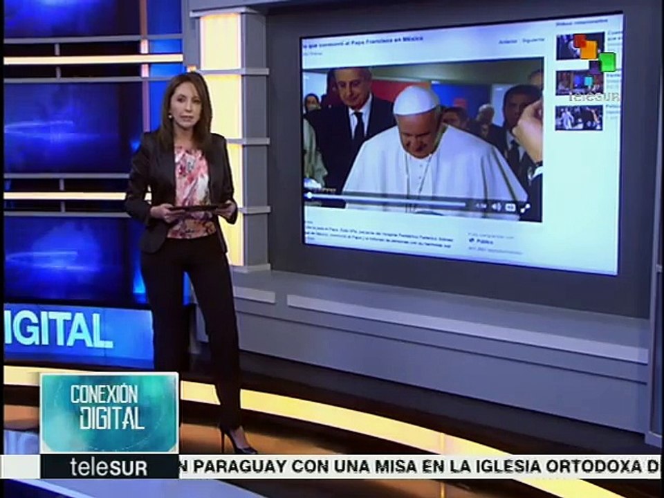Viral en redes canto del Ave Mária al papa por joven chiapaneca