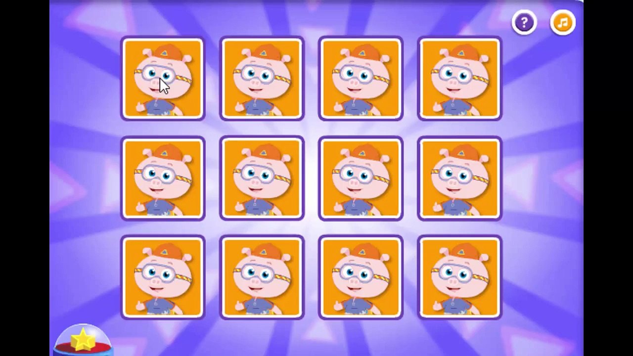 Help Alpha Pig match the letters online games peppa pig