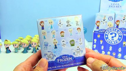 Descargar video: Disney Frozen Mystery Minis Vinyl Figures Funko Elsa, Anna, and Olaf