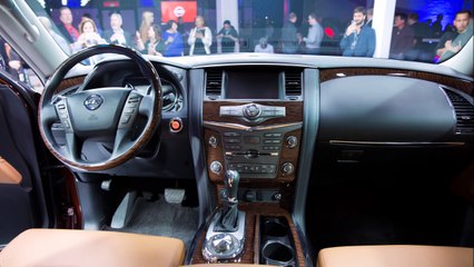 2017 Nissan Armada interior Exterior and Drive