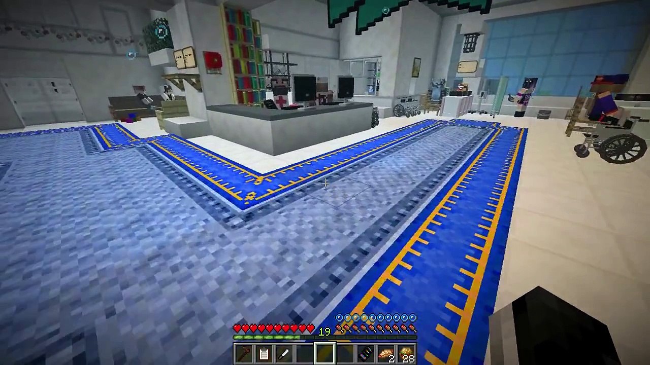 Atlantis Mods Hospital - Professor Pikalus Falls in a Coma! (Minecraft Roleplay) #7