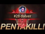 [게임코치] 베인 펜타킬 무작정 따라하기! dalver 편 (Vayne Montage Pentakill)