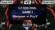 [LOL All-Star 2015] Bjergsen vs PraY (Game1) - 1v1 Tournament : Semi-Final