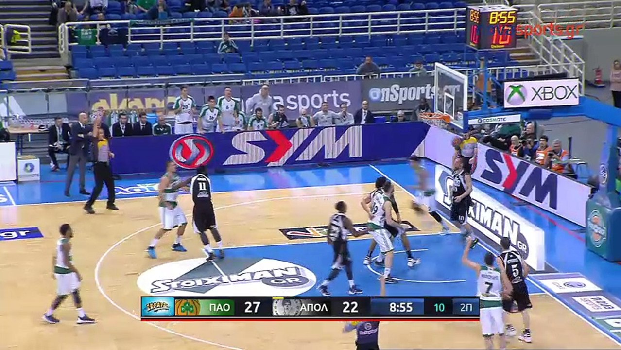 Panathinaikos vs Apollon Patras 87-81