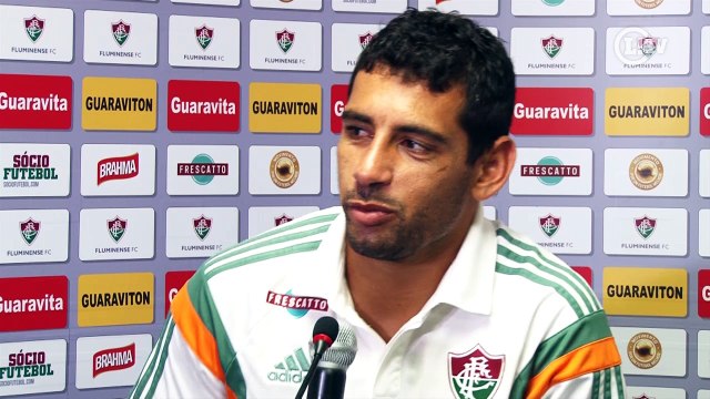 Diego Souza foge de polêmica com rivais: 'Quero pensar no Fluminense'