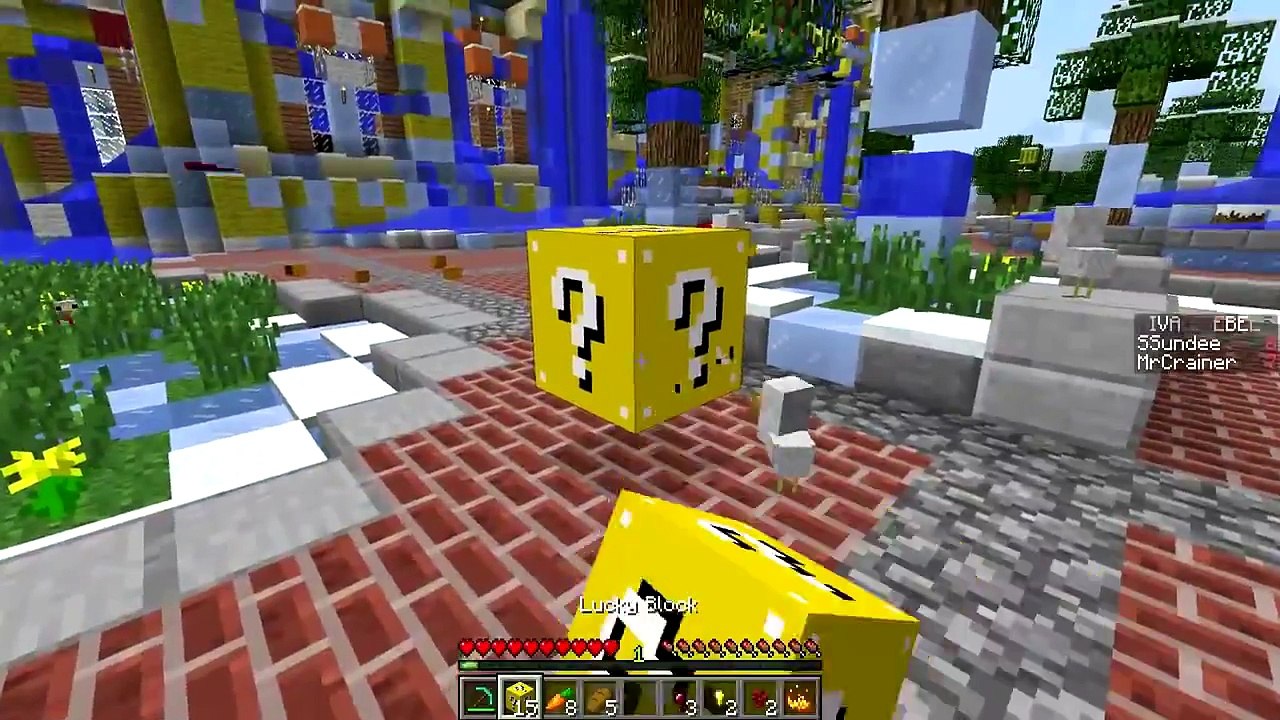 Minecraft LUCKY BLOCK CHALLENGE FIGHTING OVER GIRLFRIENDS ssundee