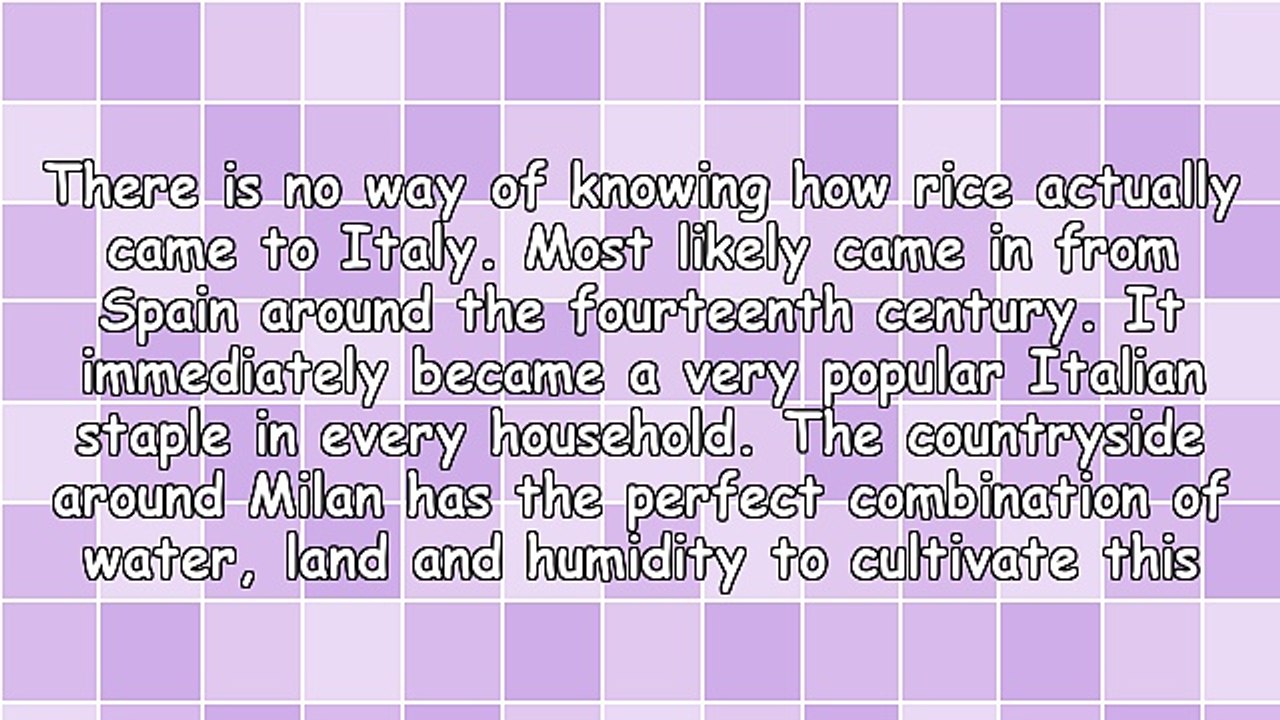 All About Risotto