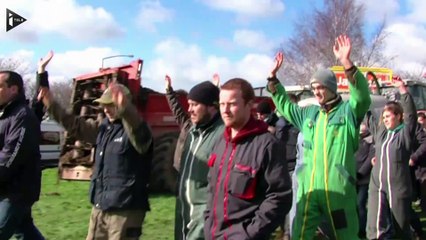 Le monde agricole toujours mobilisé dans l'Ouest de la France