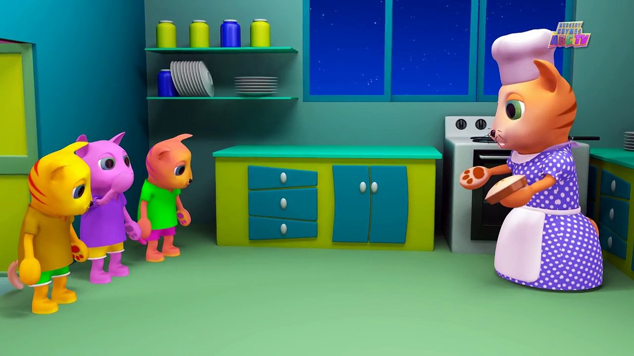 Three Little Kittens | Nursery Rhymes